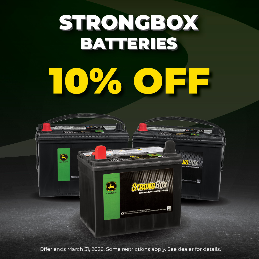 StrongBox batteries and accessories